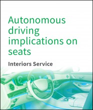 Autonomous driving implications on seats