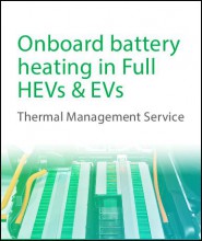 Onboard battery heating in Full Hybrid & Electric Vehicles (EVs)