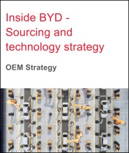 Inside BYD - Sourcing and technology strategy