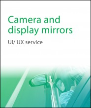 Camera and display mirrors