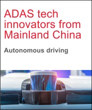 ADAS tech innovators from Mainland China