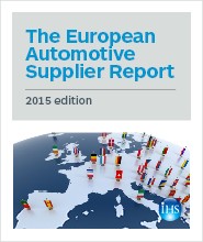 The European Automotive Supplier Report 