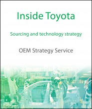 Inside Toyota - Sourcing and technology strategy