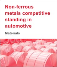 Non-ferrous metals competitive standing in automotive