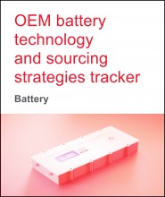 OEM battery technology and sourcing strategies tracker