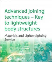 Advanced joining techniques - Key to lightweight body structures