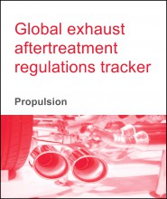 Exhaust aftertreatment regulations tracker