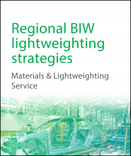 Regional BIW lightweighting strategies